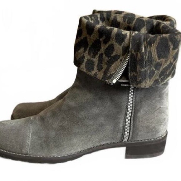 Stuart Weitzman Duluth suede boots 9 - Picture 3 of 11